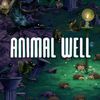 Animal Well cover. Various animals populate grassy ruins: birds perch on columns, hedgehogs forage beneath a lit candle, squirrel-like creatures scamper about. All their eyes shine in the darkness.